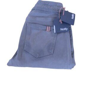 Notify- Bamboo satin forest green pants Sz 26-NWT